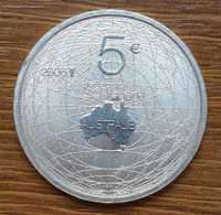 Holandia 5 euro 2006 srebro