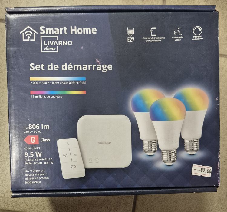 Żarówki zestaw startowy Livarno