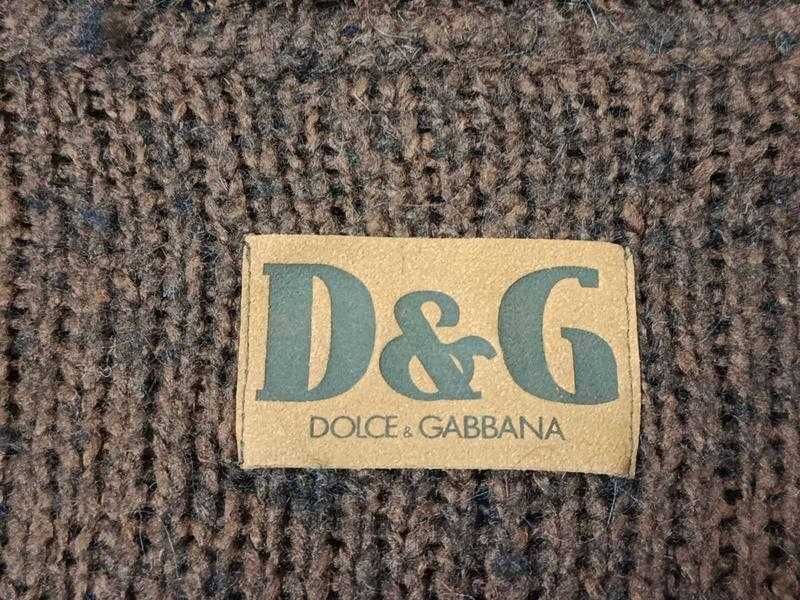 Вінтажний светр-гольф D&G Dolce & Gabbana (оригінал, Iталія, Ittierre)