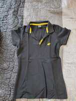 Bluzka  czarna polo 4F.