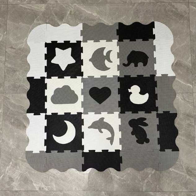Mata Piankowa Edukacyjna Interaktywna - Puzzle dla niemowląt i dzieci