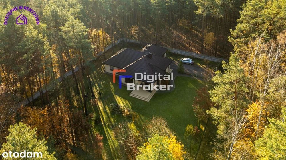 Dom w otulinie lasu – cisza, przestrzeń i spokój!