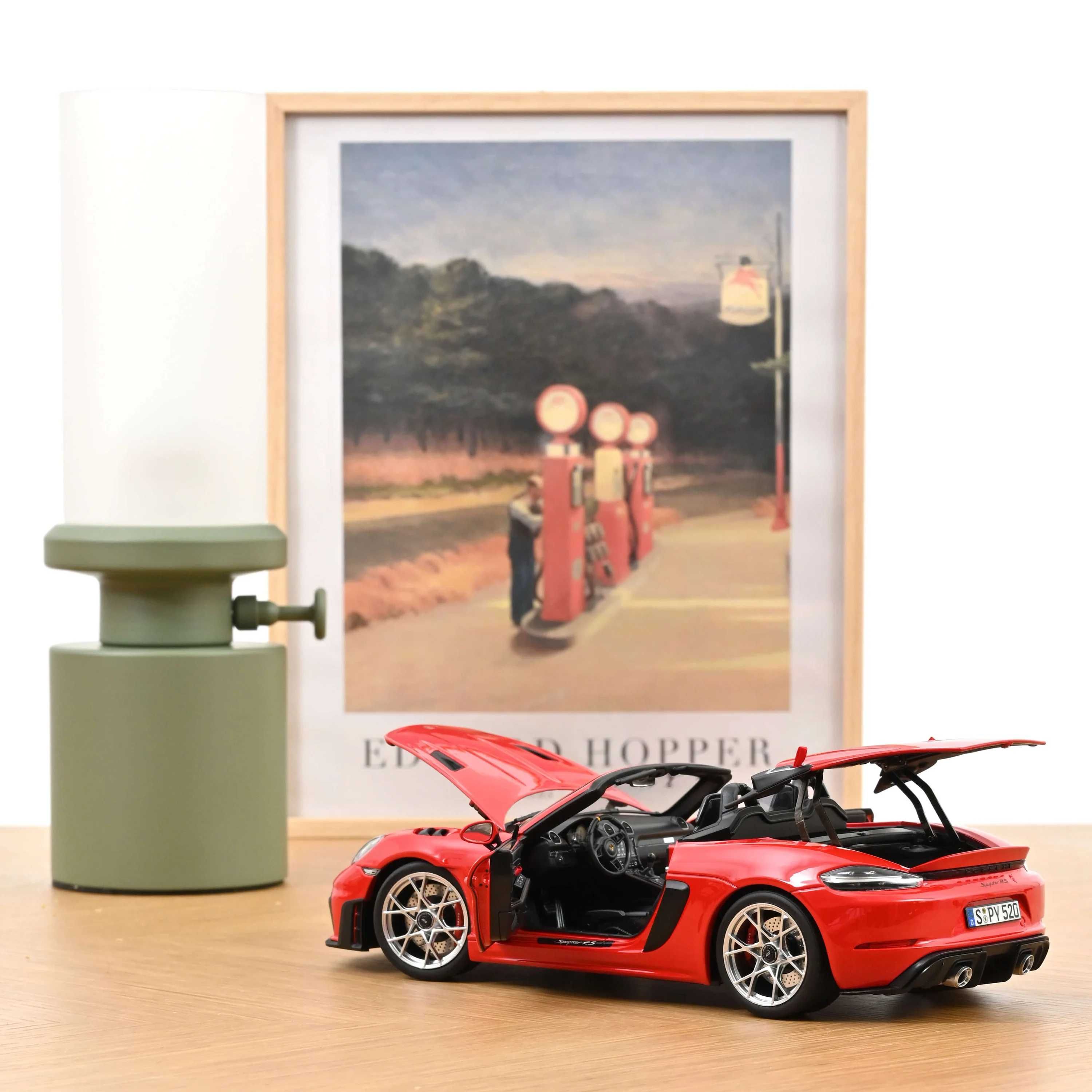 Porsche 718 Spyder RS 2023 Guards Red Norev 1:18