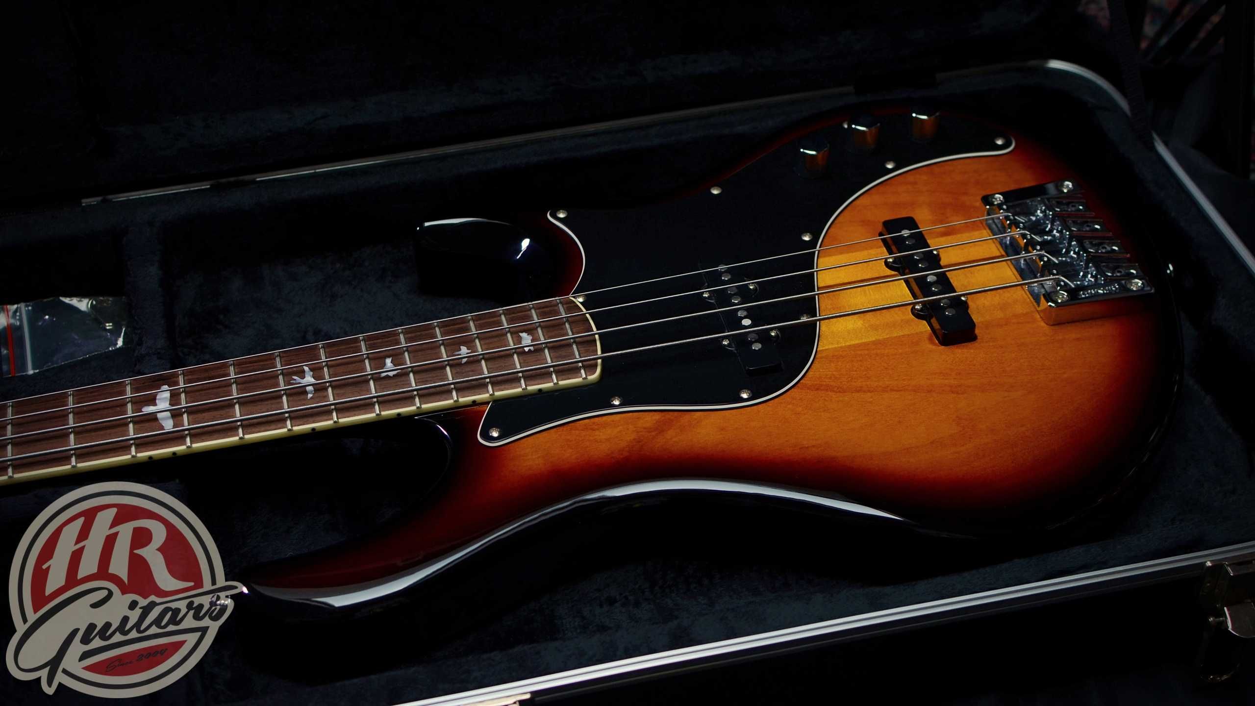 PRS SE Kestrel Tri-Color Sunburst, 2014 rok, gitara basowa