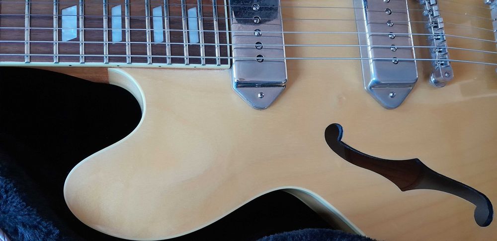 Epiphone Casino,gitara hollowbody,thinline,twardy futerał