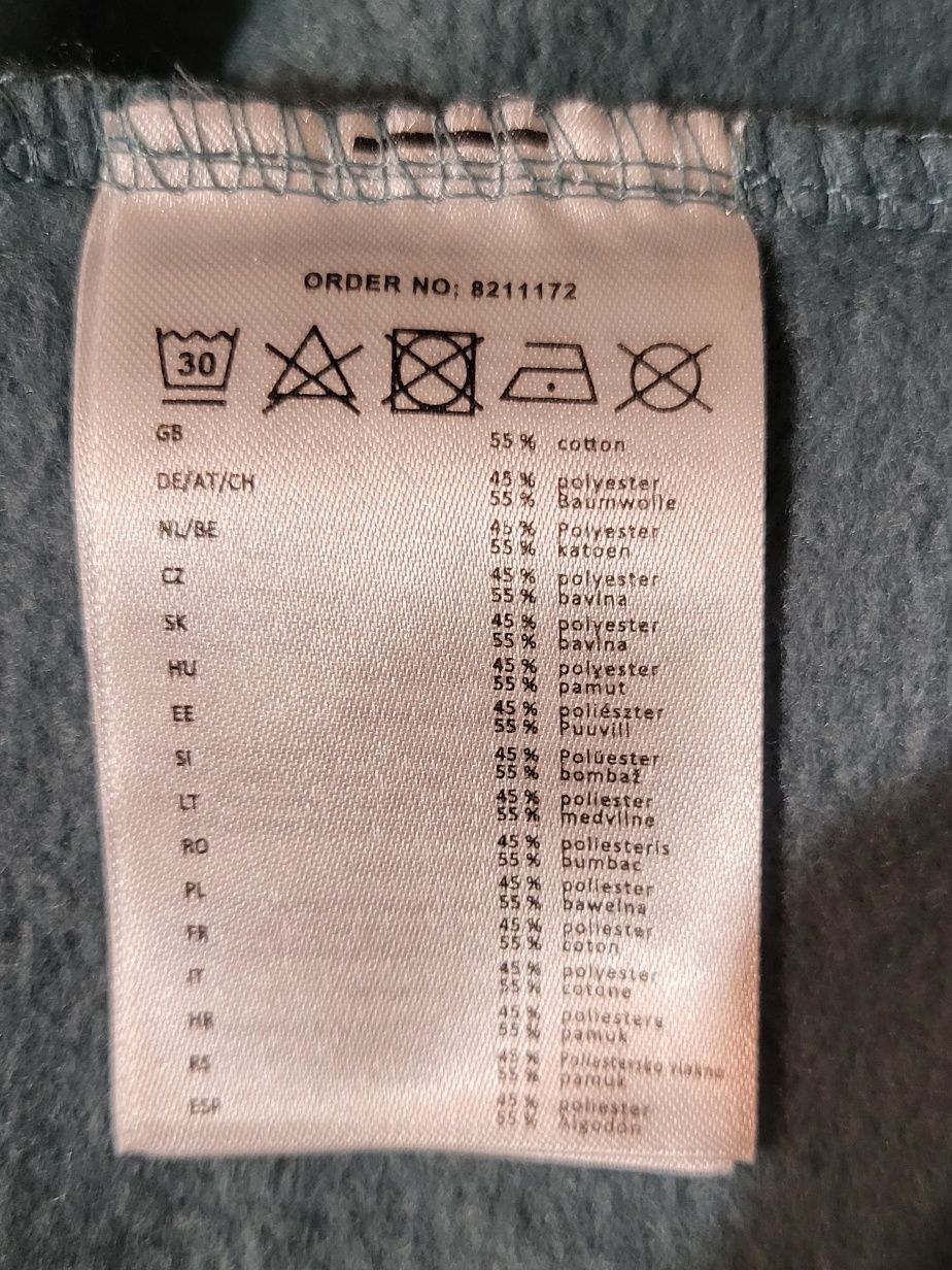 Bluza chłopięca, zielona, kołnierz, dopodopo baby, 80