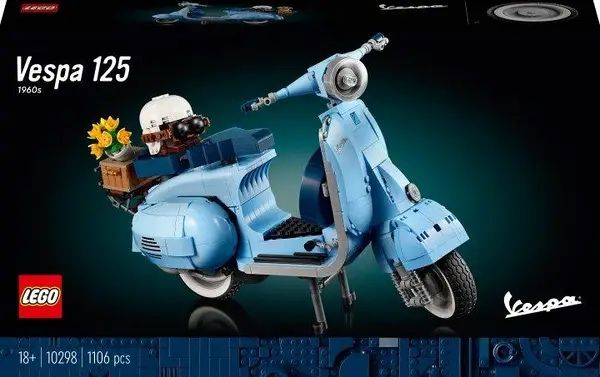 Конструктор LEGO Icons Vespa 125 (10298)