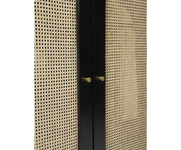 Szafa z plecionką wiedeńską Westwing Vienna, 2-drzwiowa 120cm