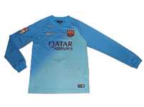 NIKE FC BARCELONA 140-152 CONRAD MESSI koszulka piłkarska długi rękaw