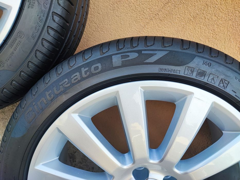 Koła Opel Felgi 5x110 Speedeline 18 cali 225 x 45 Opony Letnie Pirelli