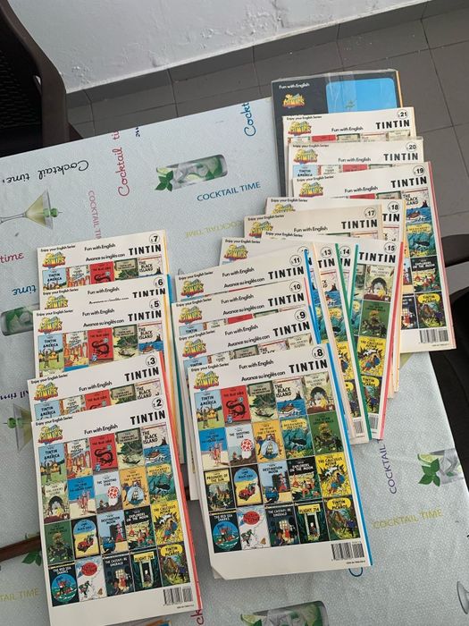 Revistas banda desenhada TinTin