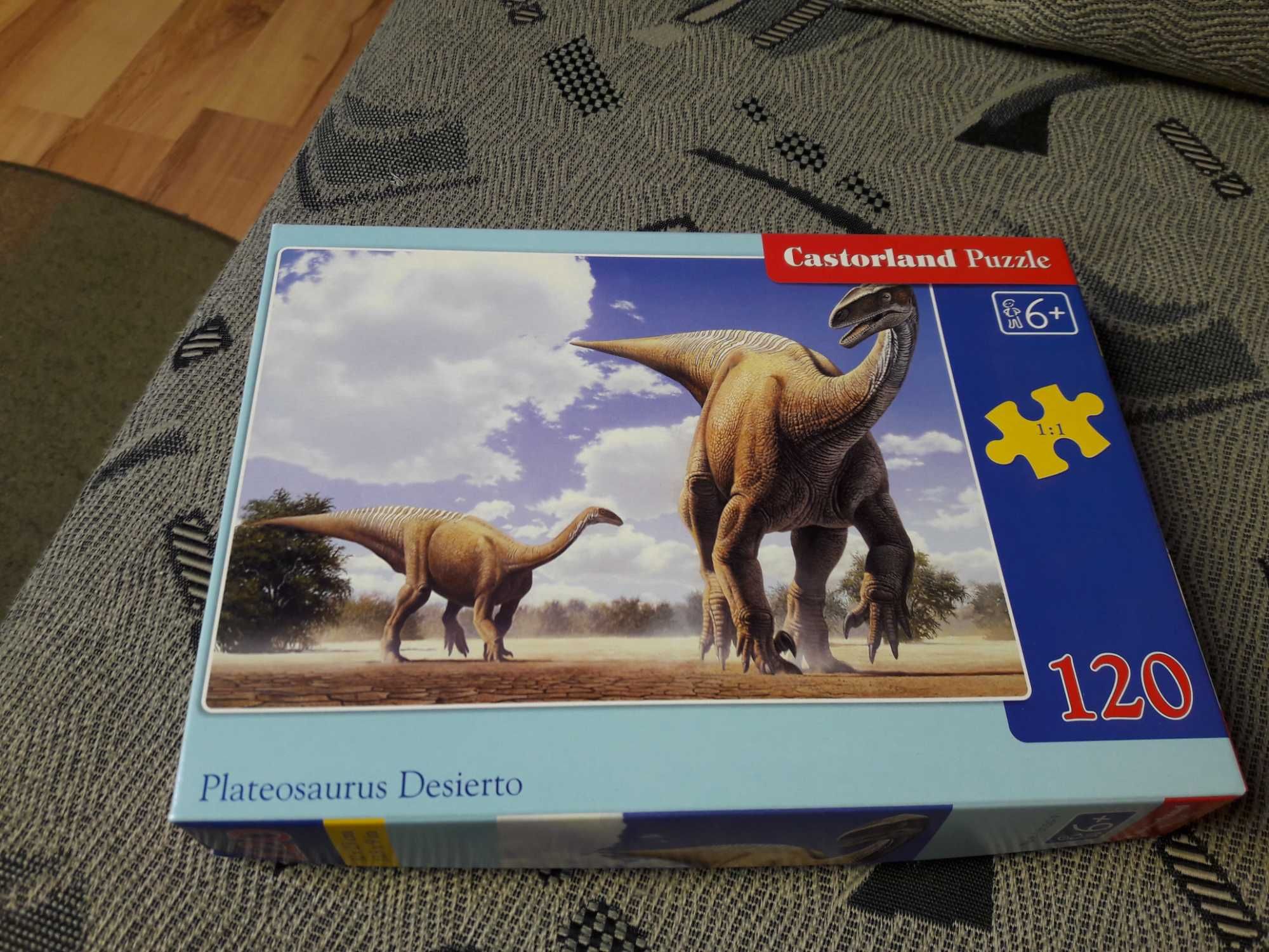 Puzzle wędrówki dinozaurów