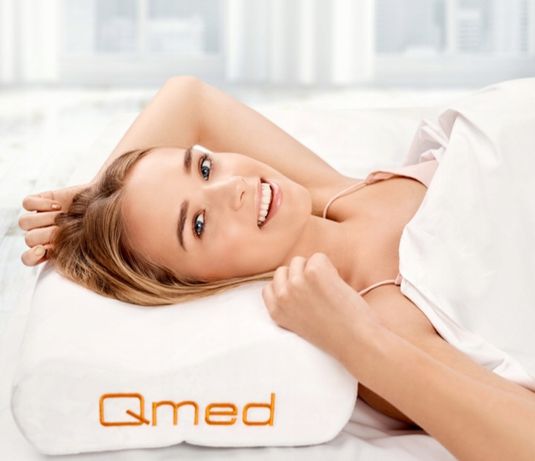 Markowa nowa Poduszka lecznicza Premium QMED ortopedyczna Countour L