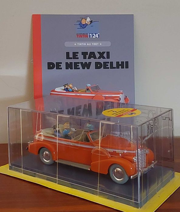 Carro do Tintin. Colecção Hachette