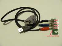 Программатор PonyProg для прошивки чипов 24C04 IІC Bus EEPROM