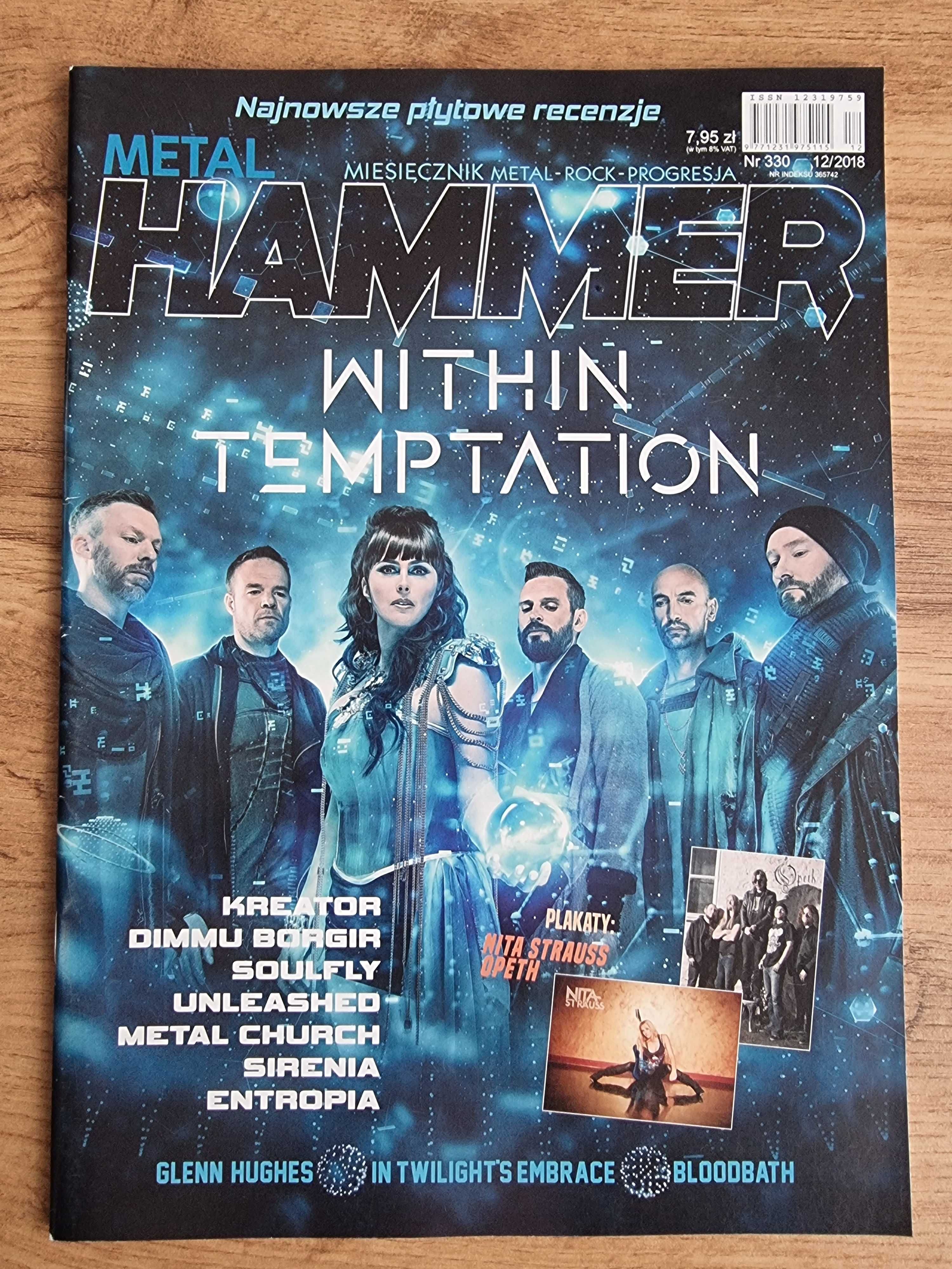 Metal Hammer 2018 - Within Temptation, Plakaty: Nita Strauss, Opeth