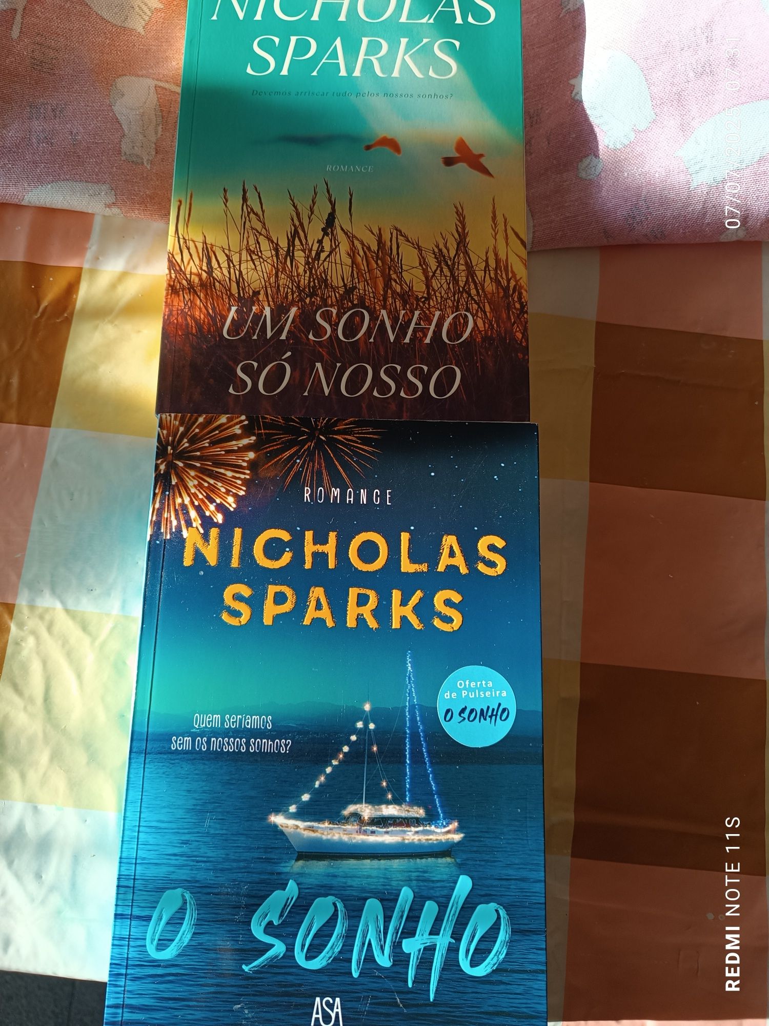 Livros NOVOS Nicholas Sparks