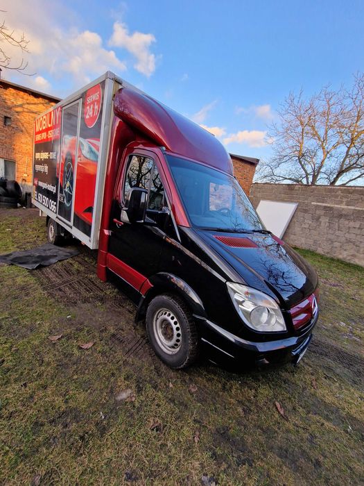 Sprinter 315CDI kontener Winda 750kg, sprowadzony Szwecja 2020r pr.20r