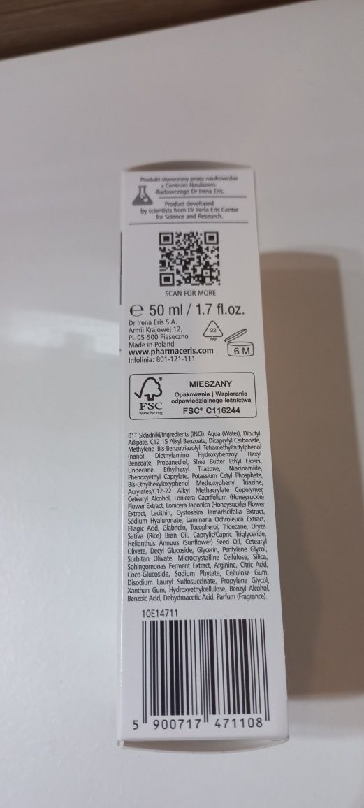 Eris W krem nawilżająco- ochronny 50 ml