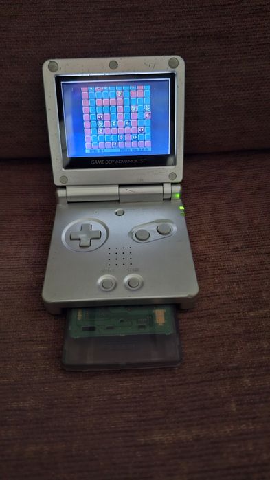 Gameboy advance sp funcionando perfeitamente