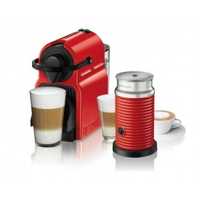 Кавова машина Nespresso Inissia + капучинатор Aerochino Red