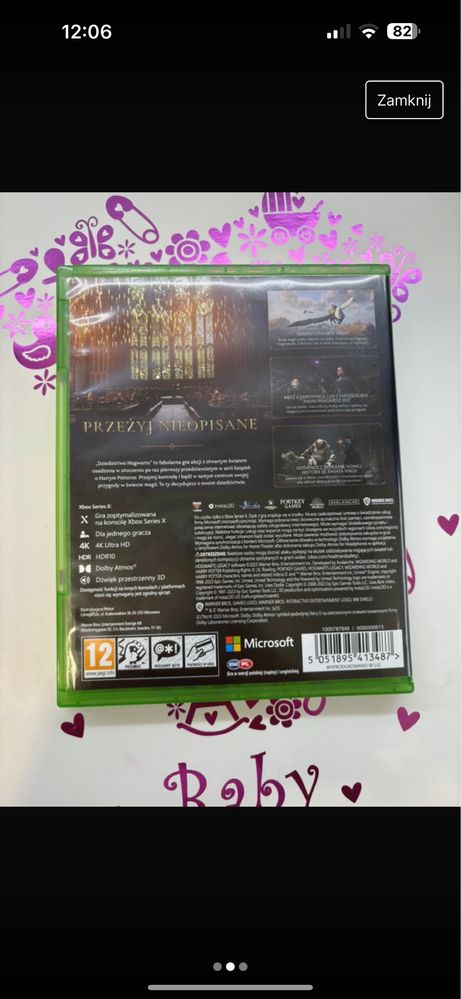 Portkey Games Dziedzictwo Hogwartu Xbox Series X