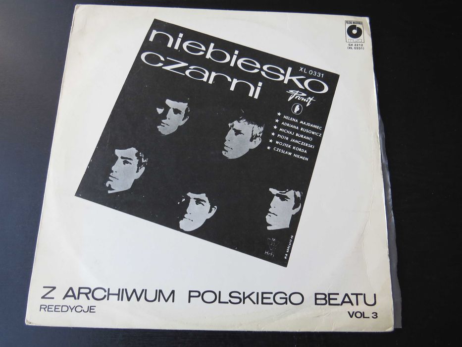 Płyta winylowa NIEBIESKO-CZARNI vol 3 /z archiwum Polskiego beatu/