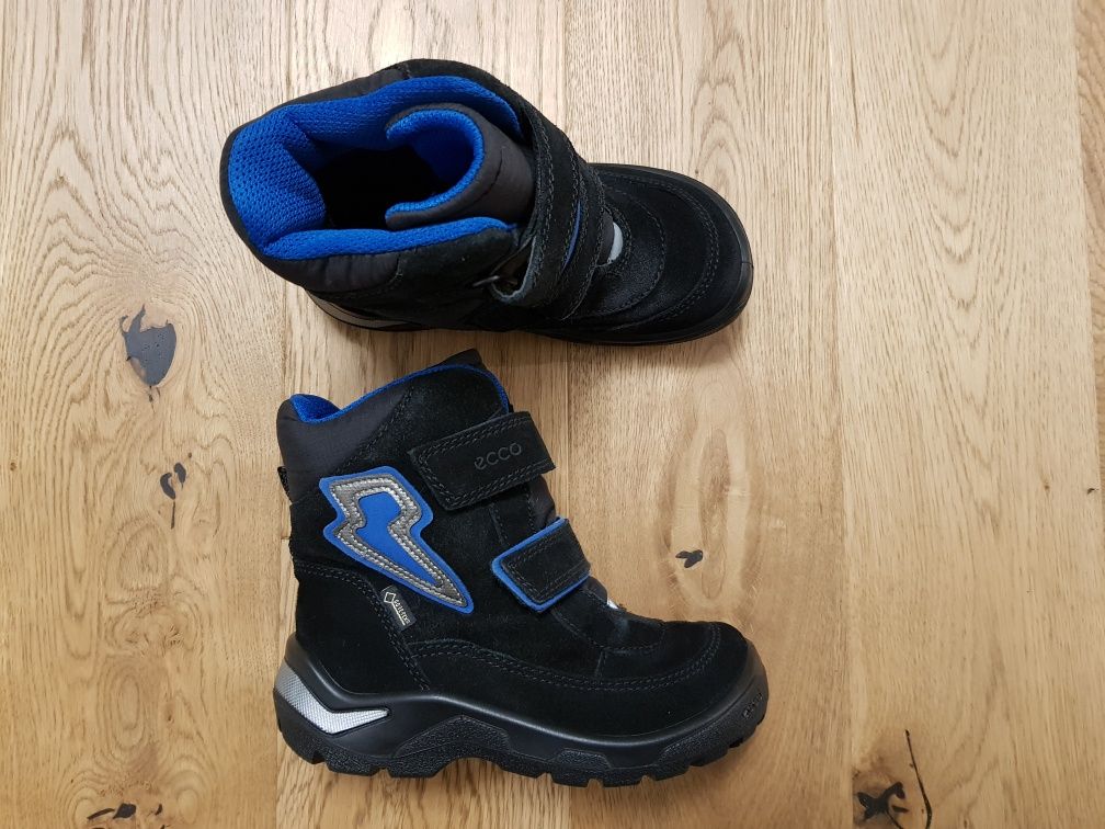 ECCO Snowride Buty zimowe 28 wkł. 18,3 cm Śniegowce Gore-Tex Skóra