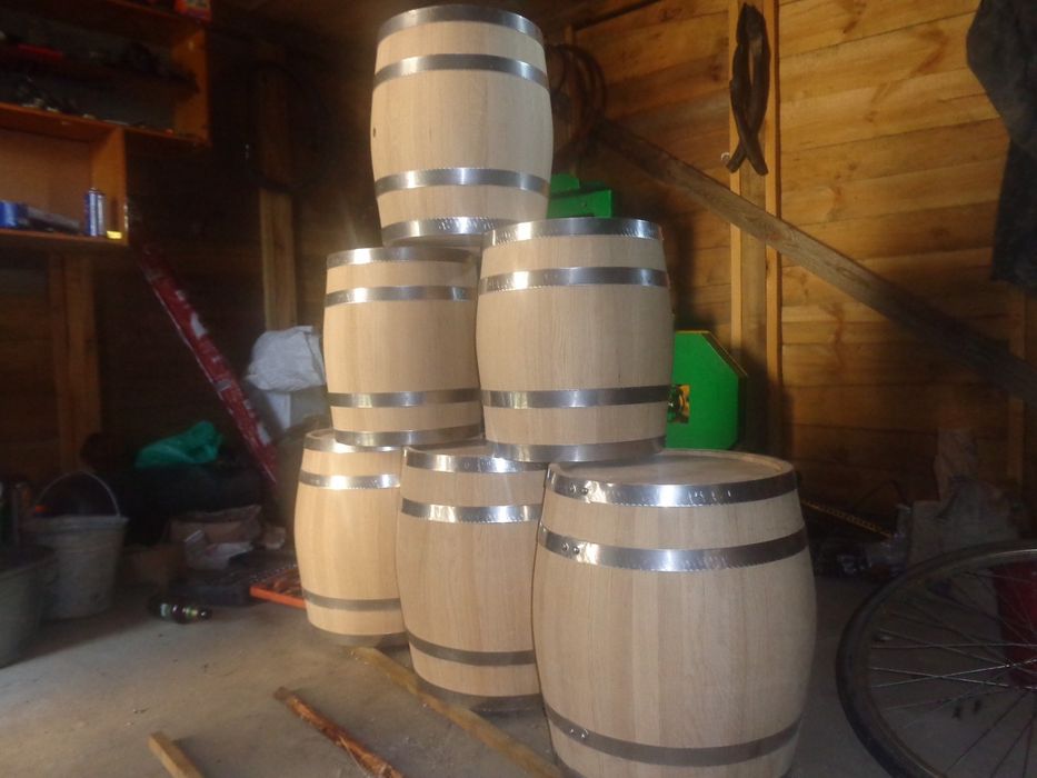 Дубова бочка(на подарок) + гравіровка