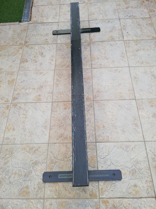Barra ferro skate slide grind decathlon