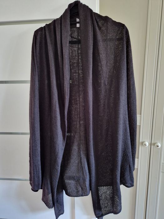 Dlugi i cienki kardigan od H&M na lato w rozmiarze M