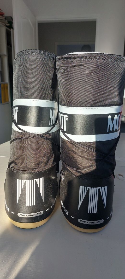 Moon boot 43-46 czarne