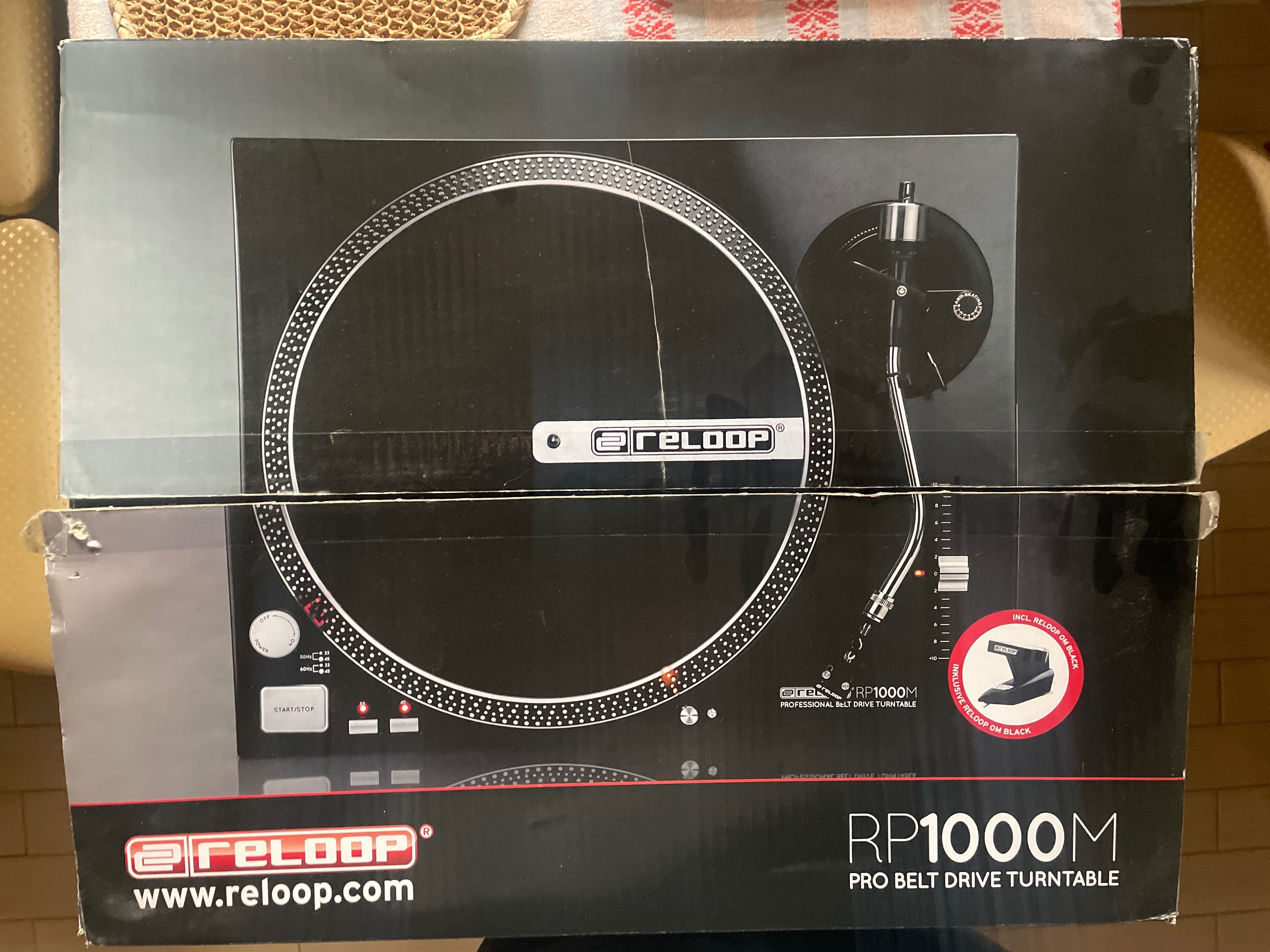 Gramofon Dj Reloop RP1000M