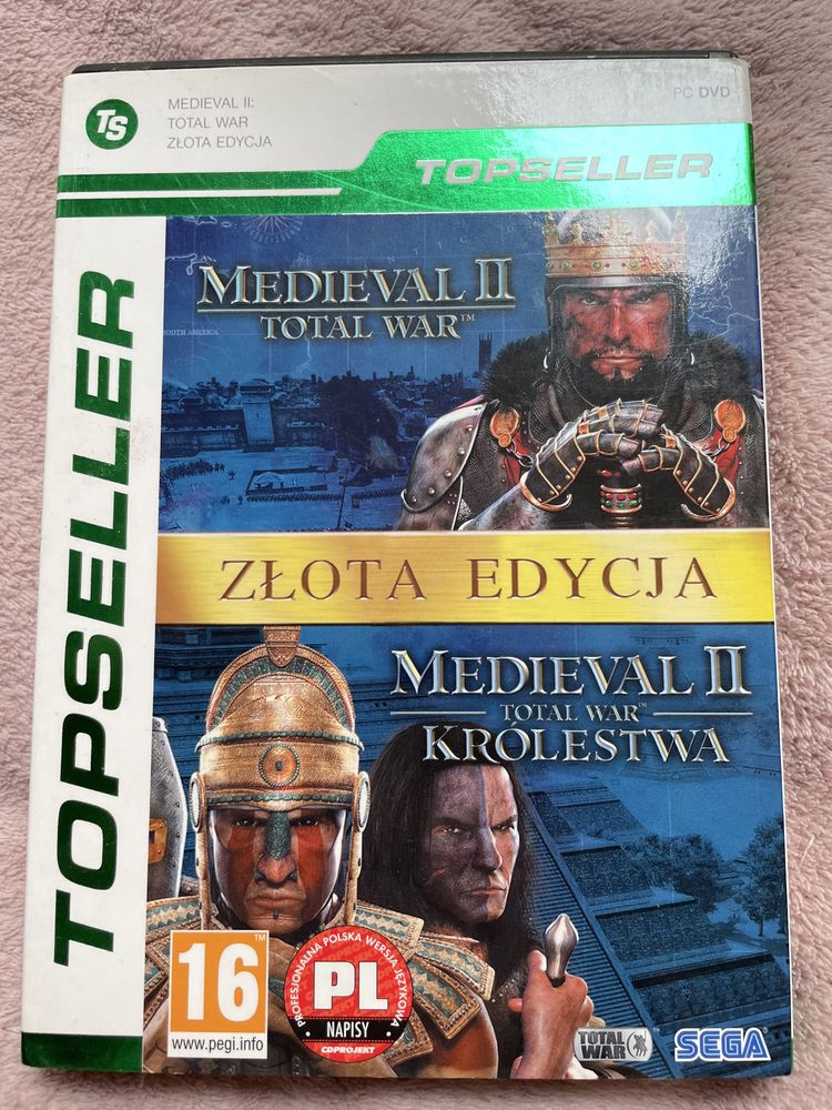Medieval II Total War Złota Edycja+ dodatek Królestwa