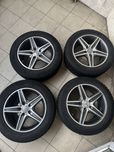 Комплект диски R17 5x112 7j ET 47 с резиной на допал 235/55/17