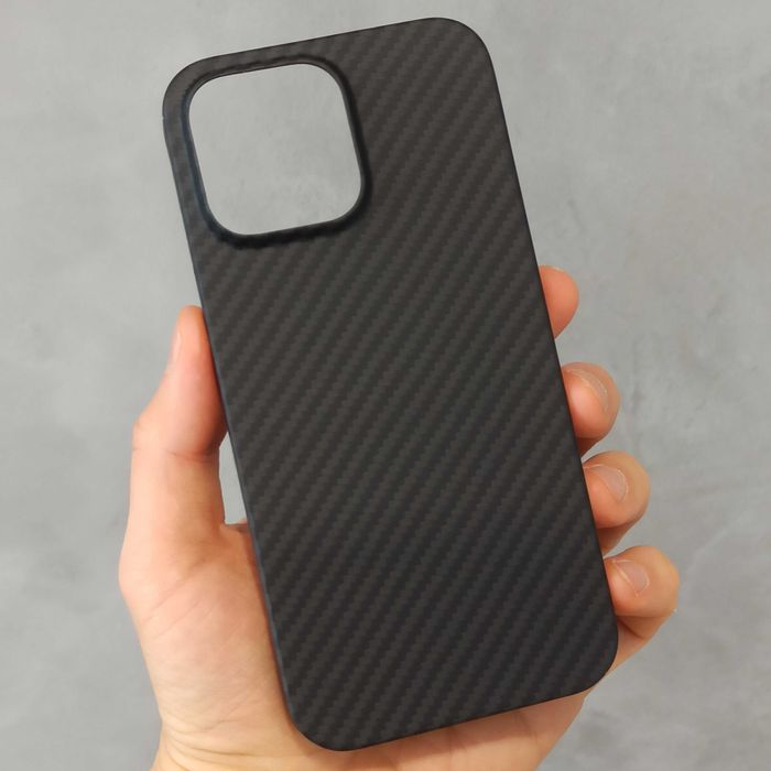 Карбоновый чехол iPhone 14 PRO MAX