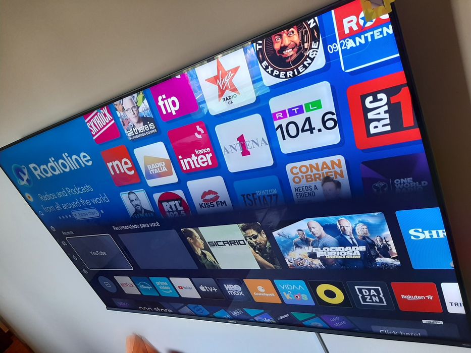 TV 55' isense  como nova