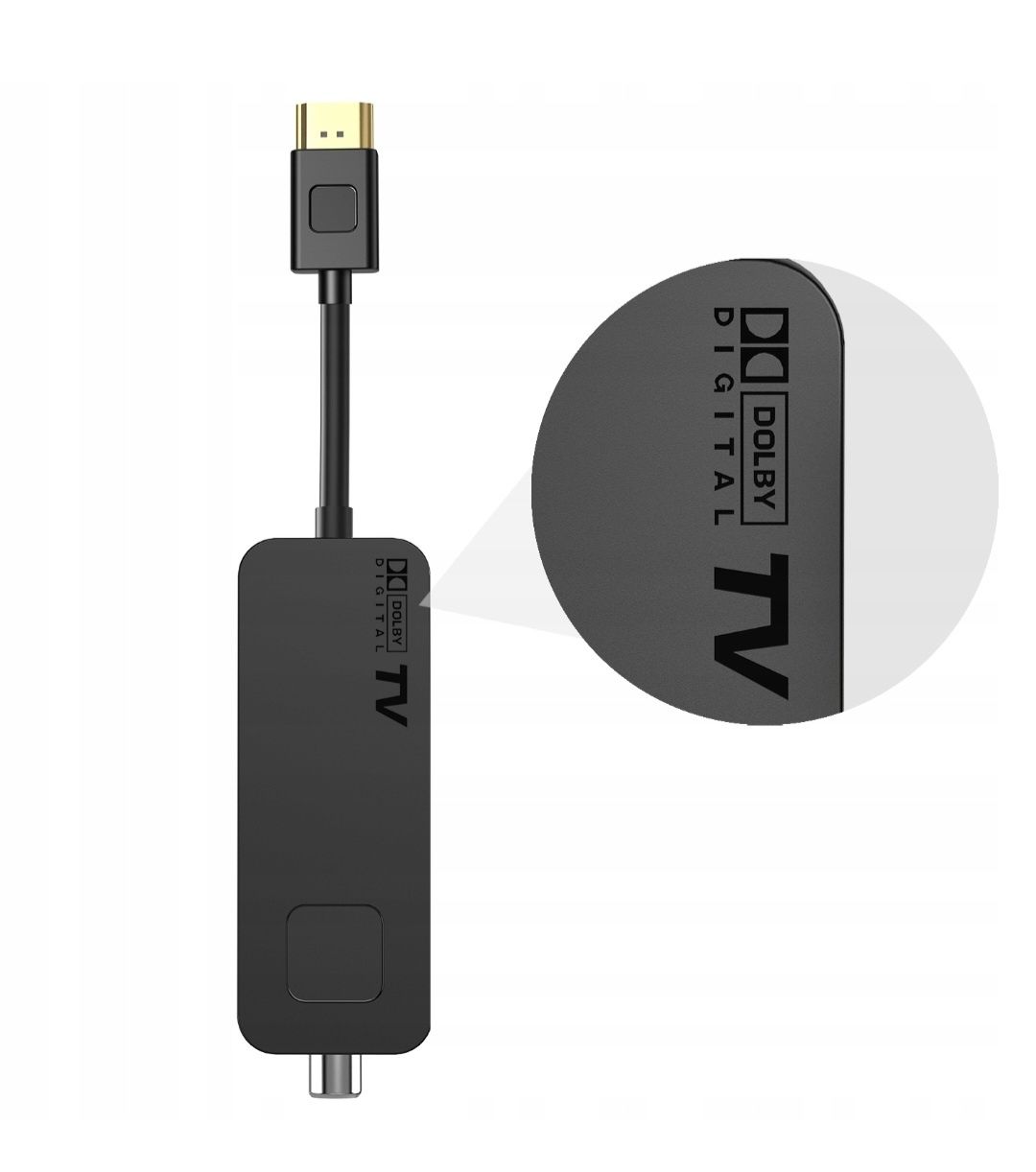 Tuner dekoder dvbt2 hevc mini stick tv