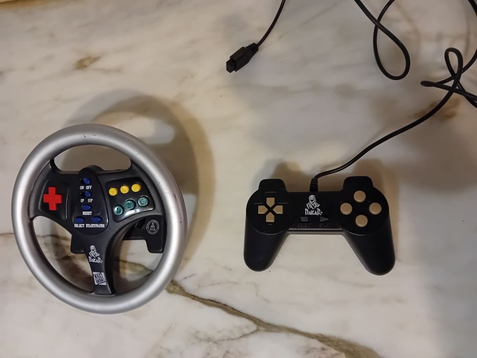 Conjunto de 2 Acessórios Comando e Volante Dakar Vintage