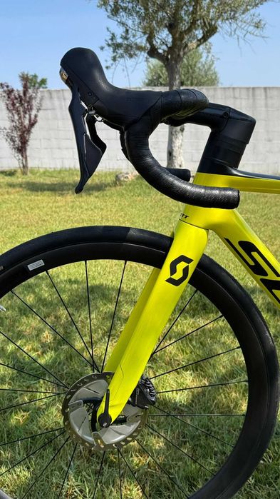 Scott Addict RC 30 Yellow (TAM S 52) + Rodas Syncros Capital 1.0 35mm