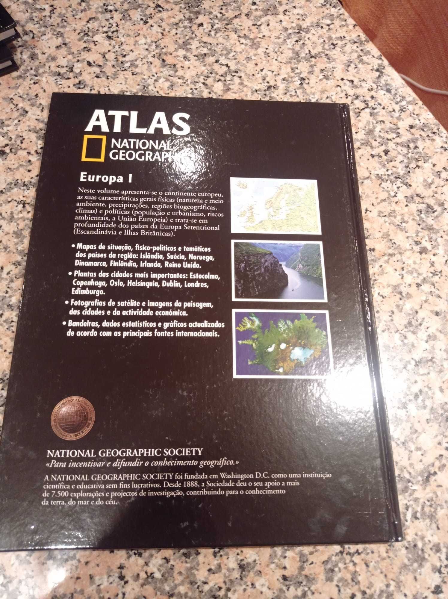 Atlas Europa 1, 2 e 3, National Geographic