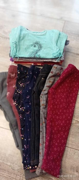 Leginsy ocieplane 98