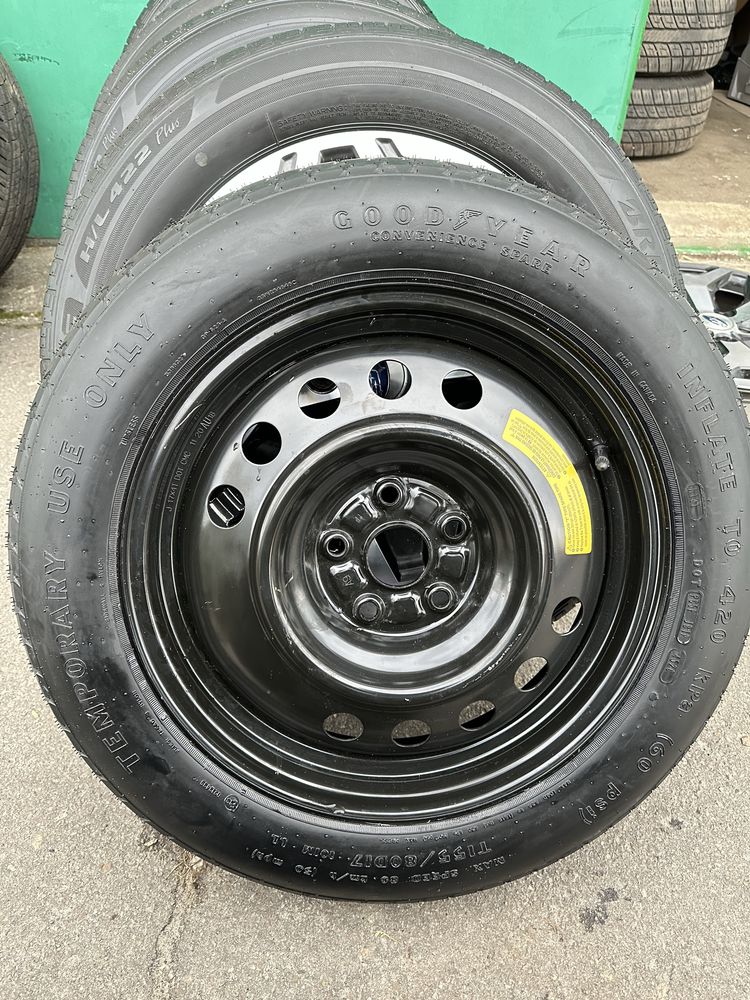 Докатка 5x114,3 5x100 T135/80D16 T155/80D17 T165/90D18 Subaru