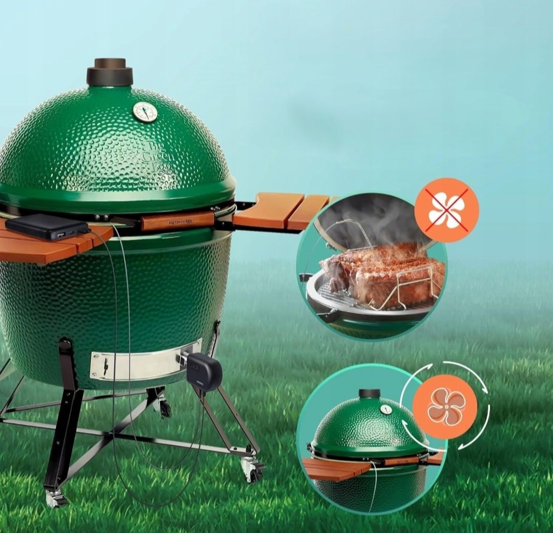 Dmuchawa do grilla Inkbird ISC-027BW do Big Green Egg, Kamado Joe...