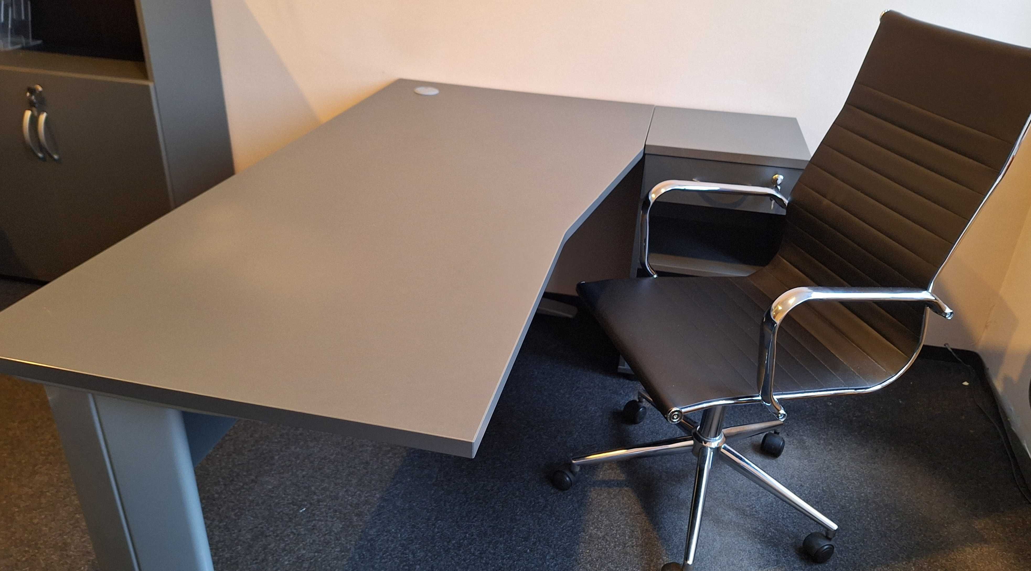 Meble biurowe - zestaw SOVE + krzesła/fotele
