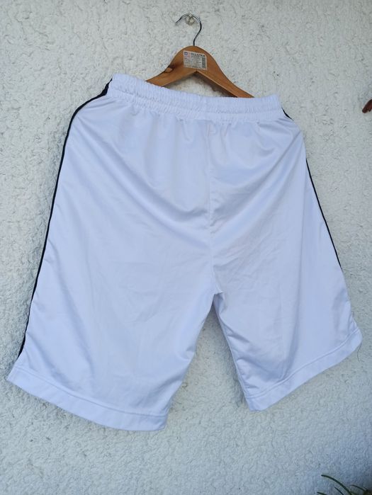 Шорти Kappa чоловічі білі капа з лампасами