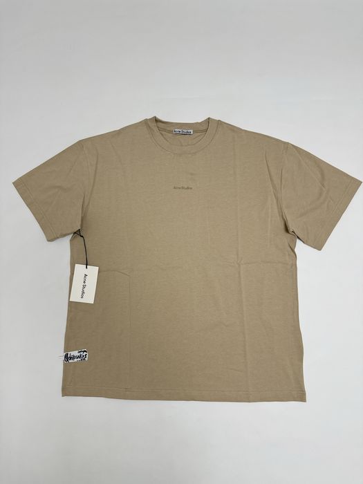 футболка Acne Studios Light Brown
