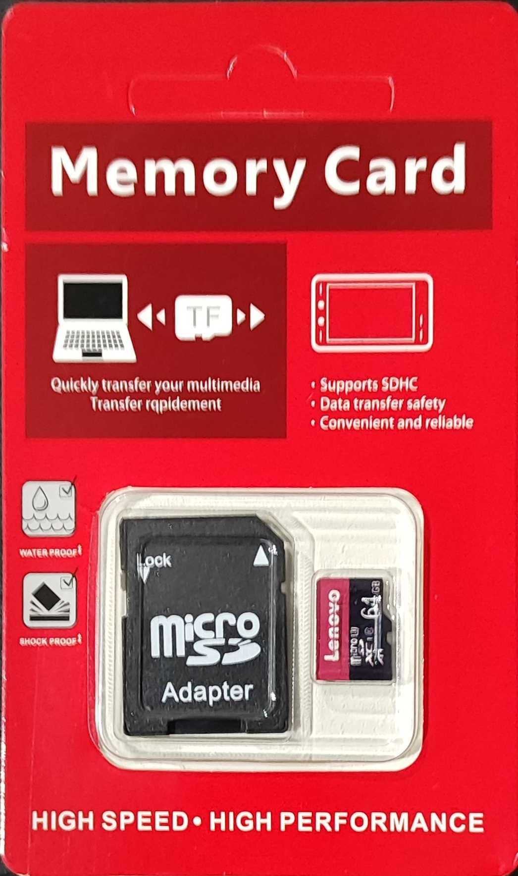 Cartão de memória 64Gb
