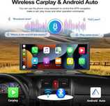 5) Android магнітола CAMECHO AndroidAuto/Carplay/Задня камера