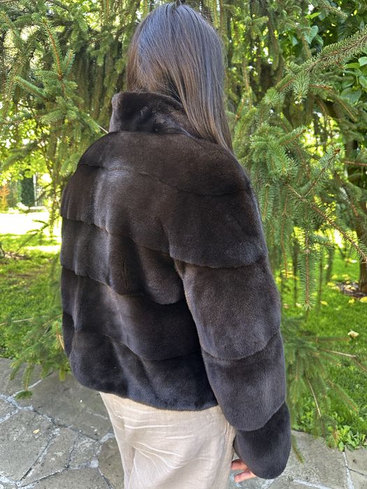 Норкова шуба Kopenhagen Fur розмір M/L